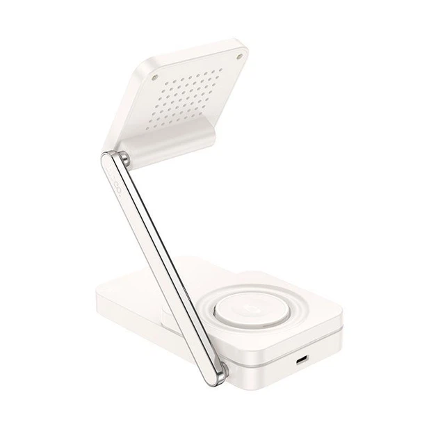 Зарядка Qi Hoco Consuelo folding 3-in-1 wireless fast charger CQ10 |15W| 4815064 - Фото 4 Зарядка Qi Hoco Consuelo folding 3-in-1 wireless fast charger CQ10 |15W| 4815064 - изображение 4