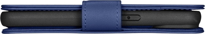 Чохол-книжка iCarer Real Cowhide Premium Leather 2in1 Wallet Case з RFID для Apple iPhone 14 Pro Max Blue (WMI14220728-BU) - зображення 5