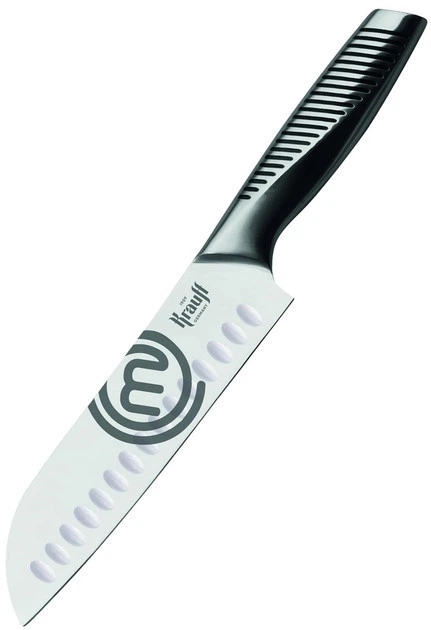 Ніж сантоку Krauff Profi 29-305-203 17.9 см сріблястий 5127282 - Фото 1 Ніж сантоку Krauff Profi 29-305-203 17.9 см сріблястий 5127282 - зображення 1