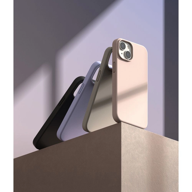 Etui Ringke Silicone Cover do Apple iPhone 14 Plus Stone (8809881263656) - obraz 9