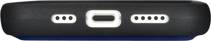 Чохол-книжка iCarer Real Cowhide Premium Leather 2in1 Wallet Case з RFID для Apple iPhone 14 Blue (WMI14220725-BU) - зображення 8