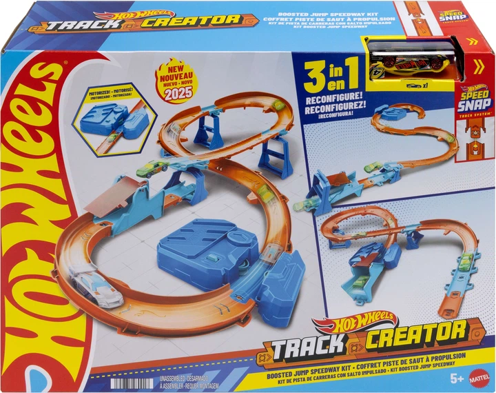Моторизований трек Hot Wheels Крутий стрибок серії Track Creator