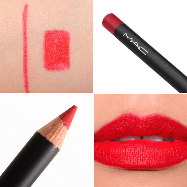 Карандаш для губ M.A.C Lip Pencil Ruby Woo без коробки 1.45 г - изображение 7