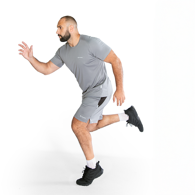 Футболка FitPro Сіра (9195), 2XL - изображение 2
