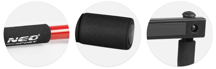 Drążek na futrynę Neo Sport NS-313 93 cm (5903890605995) - obraz 6