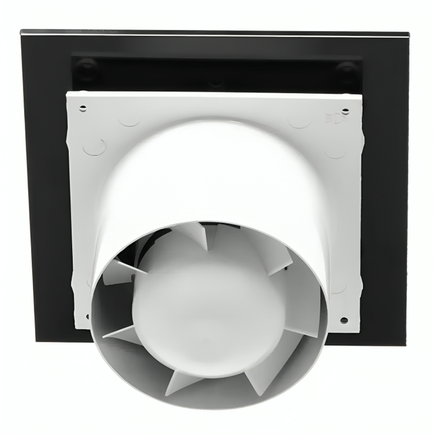 Вентилятор бытовой Veroni Glass 100S Черный Dospel 007-7608BR - изображение 6