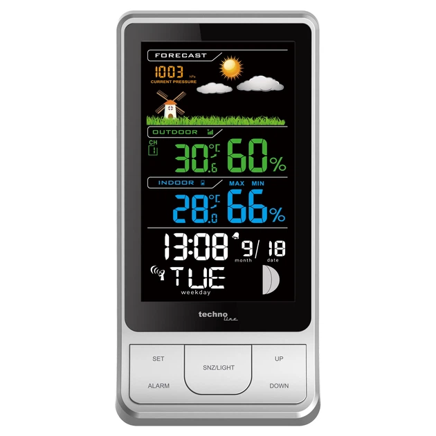 Метеостанция Technoline WS6441 Black/Silver (WS6441) - изображение 3