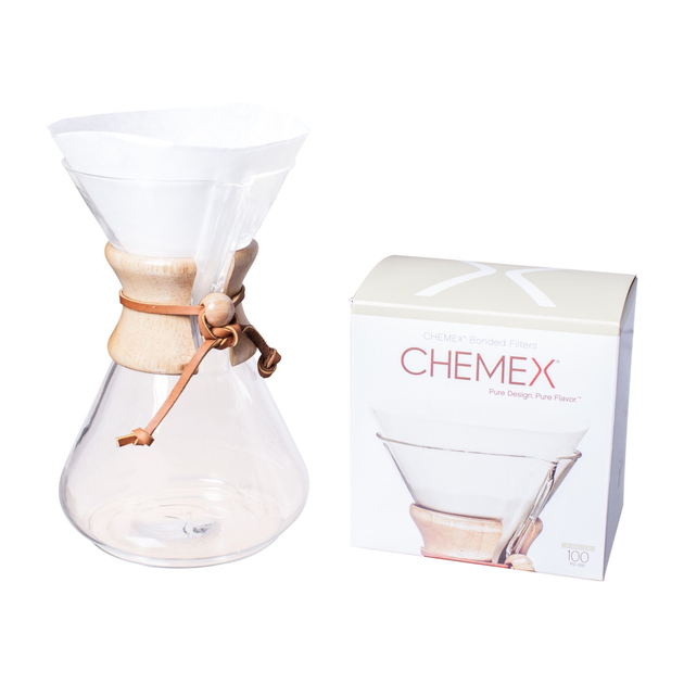 Filtry papierowe Chemex białe 100 szt (28068001050) - obraz 2