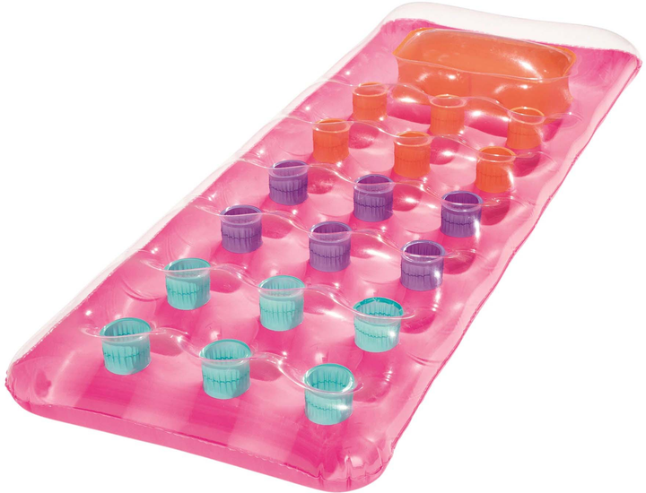 Materac dmuchany do pływania Bestway 188 x 71 cm 43040 Pink (5908220473961) - obraz 2