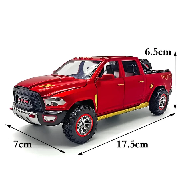 1/64 Dodge RAM TRX ダッジ　ラムTRX トラックミニカー Модель автомобиля Dodge Ram TRX. Металлическая инерционная машинка