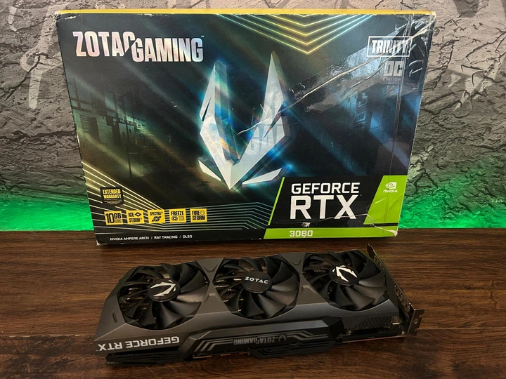 Відеокарта RTX 3080 10GB Zotac Gaming Trinity OC GDDR6X (ZT