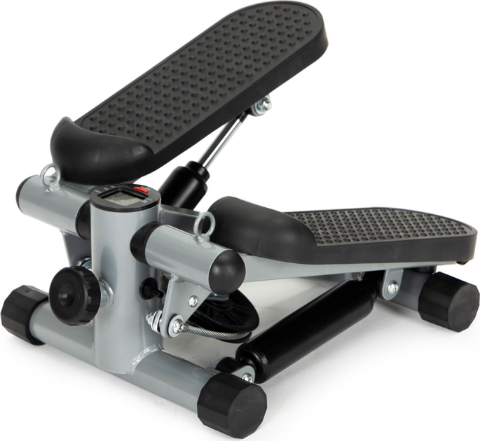 Stepper z ekspanderami do cwiczen fitness z licznikiem ModernHome (5903769979073) - obraz 2