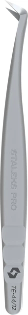 Пинцет профессиональный с насечками для ресниц Staleks Pro Expert 44 Type 12 L-образный (TE-44/12) (4820241069613) - Фото 4 Пинцет профессиональный с насечками для ресниц Staleks Pro Expert 44 Type 12 L-образный (TE-44/12) (4820241069613) - изображение 4