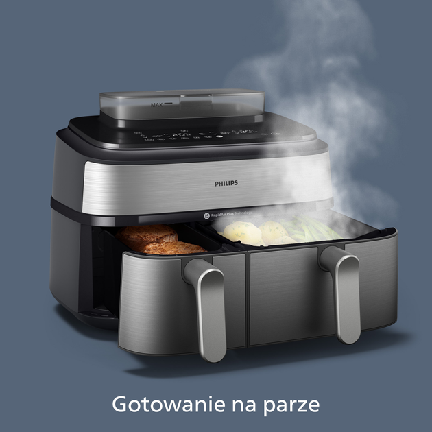 Мультипіч Philips Ovi Dual Steam NA555/00 - зображення 4