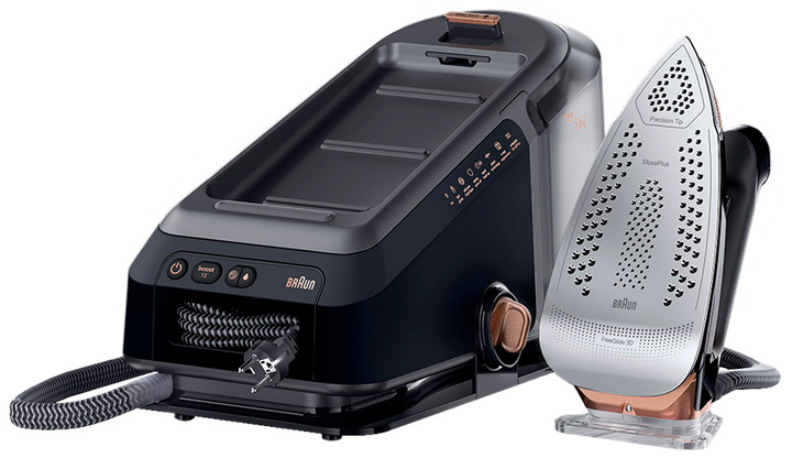 Żelazko z generatorem pary Braun CareStyle 7 Pro IS7286BK - obraz 2