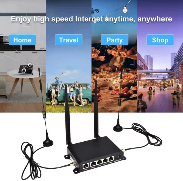 KuWfi WR181 4G LTE професійний Маршрутизатор роутер SIM WAN/LAN Wireless Router - изображение 10