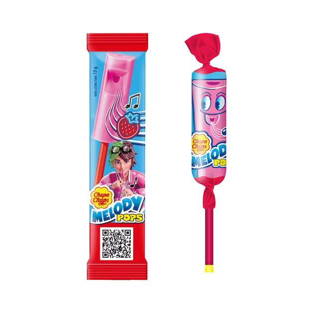 Льодяники Chupa Chups Melody Pops, 20 шт. по 15 г. от продавца