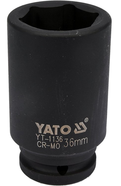 Торцева головка ударна YATO подовжена 3/4" 36 мм (YT-1136) - зображення 1