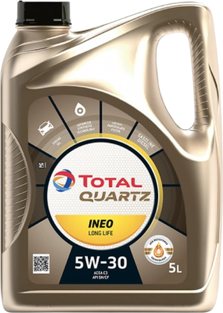 Olej silnikowy Total Quartz Ineo Long Life 5W-30 5 l (3425901028187) - obraz 1
