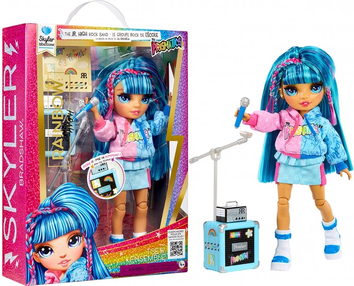 Лялька Rainbow High серії Junior High Rockband Скайлер з