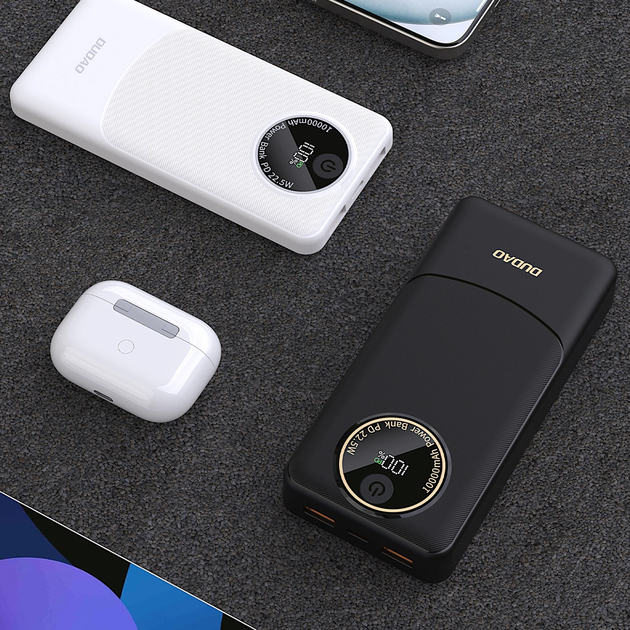 УМБ Dudao K12 10000 mAh 22.5W Black (6976625333882) - зображення 3