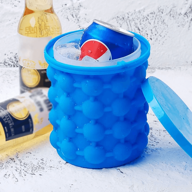 Силіконова форма для льоду Ice Cube Maker Genie - зображення 2