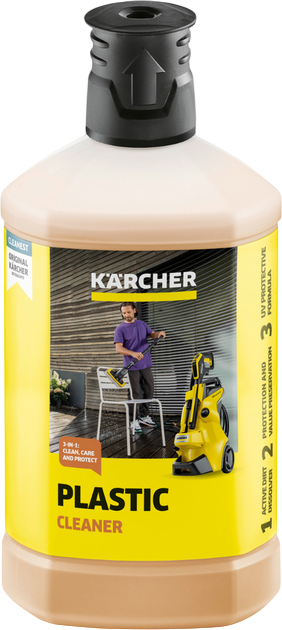 Środek do czyszczenia plastiku Karcher 3 w 1 1 l (4039784712188) - obraz 1