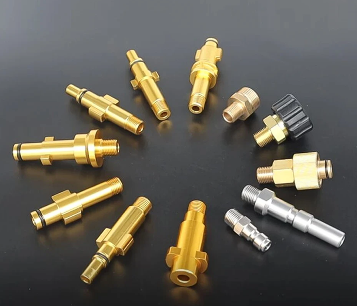 Адаптер 1/4" Bosch Elitech тато насадки мийної машини очищувача забруднення каналізації високого тиску - зображення 6