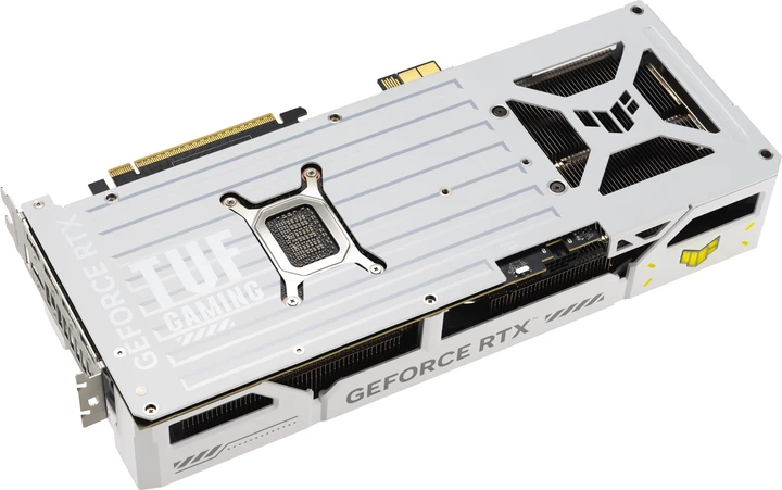 Видеокарта ASUS PCI-Ex GeForce RTX 5070 Ti TUF Gaming BTF White OC