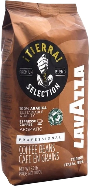 Кава в зернах Lavazza Tierra 1 кг (8000070051423) - зображення 1