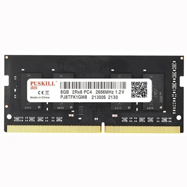 Модуль памяти DDR4 8GB PUSKILL 2666 MHz (PJ8TFK1GM8) Б/у - Фото 1 Модуль памяти DDR4 8GB PUSKILL 2666 MHz (PJ8TFK1GM8) Б/у - изображение 1