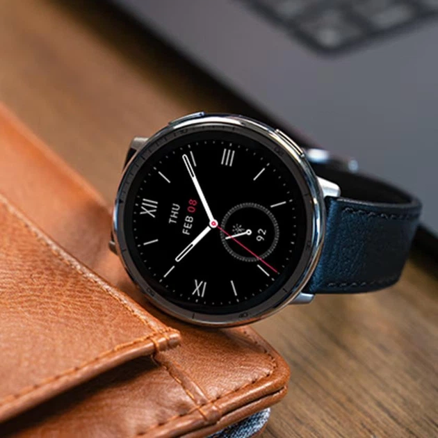 Смарт-годинник Amazfit Active 2 NFC Premium Black Leather (A2433