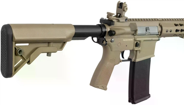 Страйкбольная винтовка Evolution Recon 10" Amplified Carbontech AEG 6 мм Tan - изображение 4