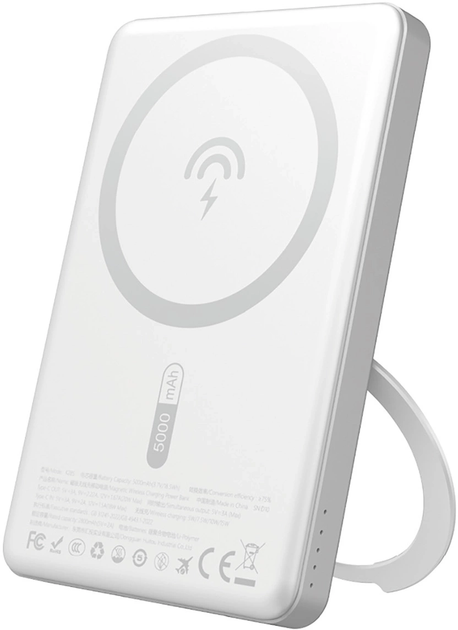 УМБ Dudao K28S 5000 mAh 20W Silver (6977196680115) - зображення 1