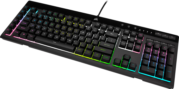 Klawiatura przewodowa Corsair K55 RGB PRO XT USB Black (4166778) - obraz 10