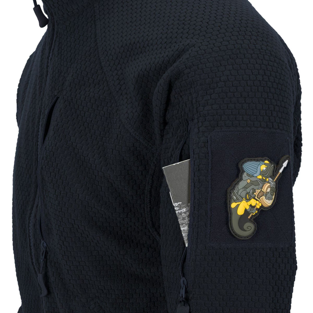 Флисовая кофта Helikon Alpha Tactical, Navy Blue, XS - изображение 5
