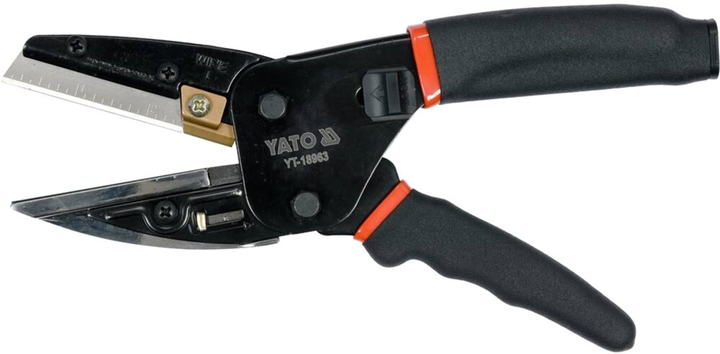 Nożyczki wielofunkcyjne YATO L= 250 mm, CrMo + SK5 58-62 HRC + 4 zapasowe ostrza YT-18963 (5906083064395) - obraz 2
