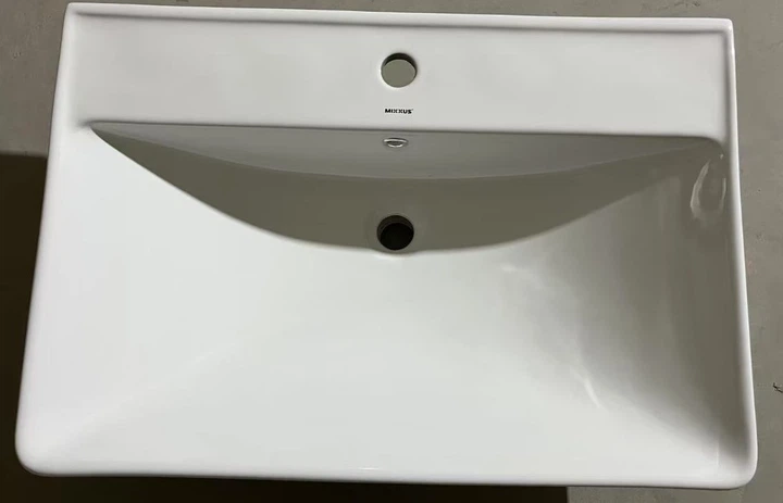 Раковина мебельная MIXXUS PREMIUM STYLE-1502 700х480х190mm с отверстием под смеситель и переливом (MP6499) - Фото 5 Раковина мебельная MIXXUS PREMIUM STYLE-1502 700х480х190mm с отверстием под смеситель и переливом (MP6499) - изображение 5