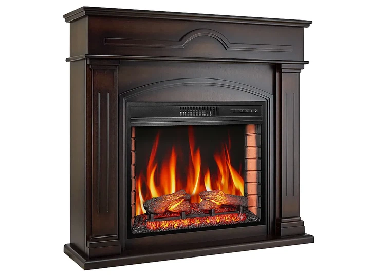 Каминокомплект ArtiFlame December AF28S махагон коричневый антик 3D эффект живого огня со звуком и обогревом - Фото 2 Каминокомплект ArtiFlame December AF28S махагон коричневый антик 3D эффект живого огня со звуком и обогревом - изображение 2