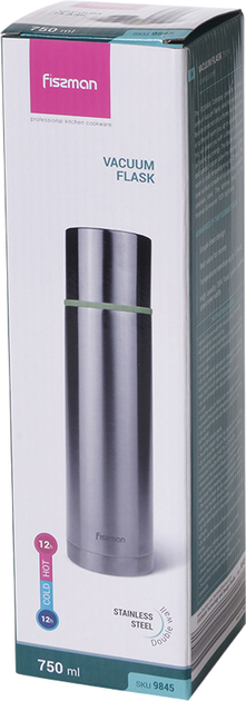 Термос Fissman Vacuum Flask 750 мл Металлик (9845_F) - изображение 10