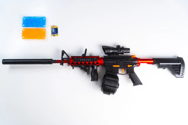 Іграшковий дитячий автомат M4A1 WH02A гель бластер на орбізах