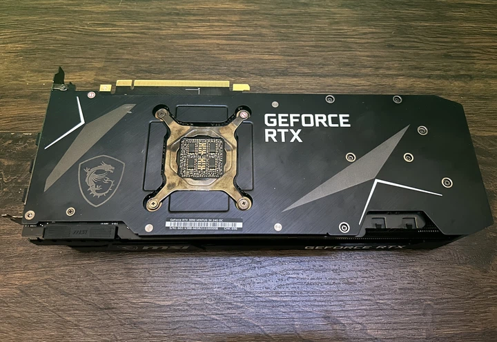 Видеокарта RTX 3090 24GB MSI VENTUS 3X OC (GeForce RTX 3090 VENTUS