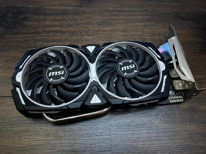 Видеокарта RX 570 8GB MSI Armor OC GDDR5 (RX 570 ARMOR 8G OC) Б/У - Фото 2 Видеокарта RX 570 8GB MSI Armor OC GDDR5 (RX 570 ARMOR 8G OC) Б/У - изображение 2