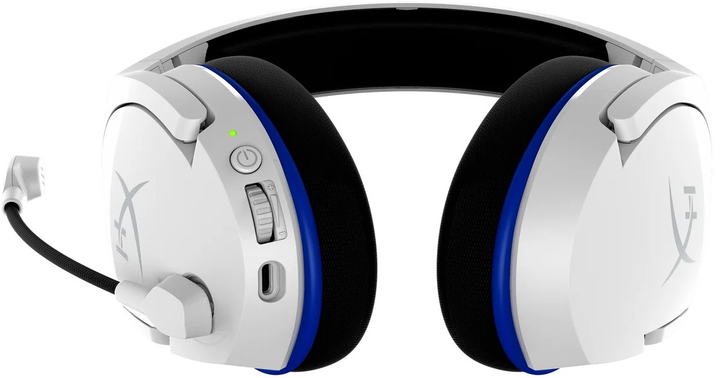 Навушники HyperX Cloud Stinger Core Wireless PS4/PS5 White-Blue (4P5J1AA) - зображення 4