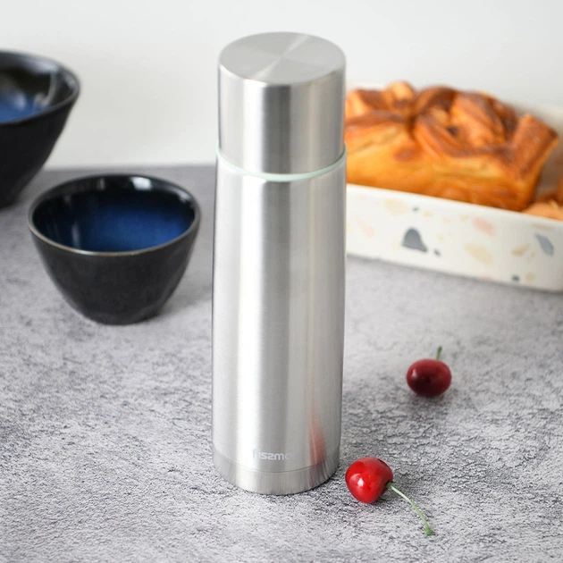 Термос Fissman Vacuum Flask 1 л Металлик (19624_F) - Фото 5 Термос Fissman Vacuum Flask 1 л Металлик (19624_F) - изображение 5