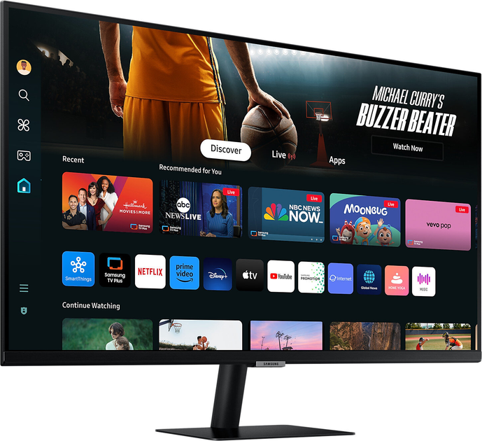 Monitor 32" Samsung Smart Monitor M7 (LS32DM702UUXDU) - obraz 4