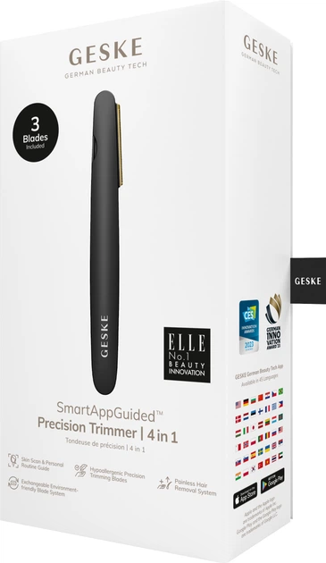 Тример GESKE Precision Trimmer 4в1 gray - зображення 8