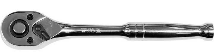 Grzechotka YATO z chromowanym uchwytem 1/4" (YT-0313) - obraz 1