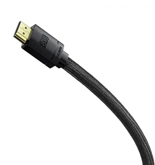 Кабель HDMI-HDMI Baseus High Definition Series HDMI 8K to HDMI 8K 3m Black (CAKGQ-L01) - изображение 2