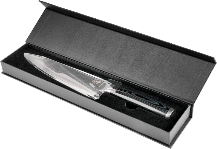 Nóż szefa kuchni Teesa ze stali damasceńskiej 33.5 cm (5901890068475) - obraz 5